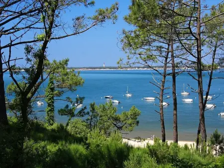 T2 cabine avec grande terrasse sans vis à vis, parking privatif, à 100m des plages - Photo 13