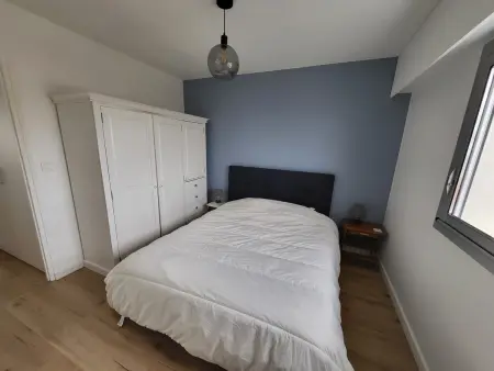 Appartement T2 face plage avec balcon, cuisine équipée et TV - Photo 10