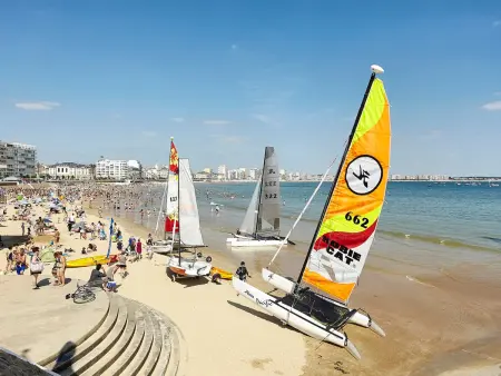 Appartement T2 face plage avec balcon, cuisine équipée et TV - Photo 16