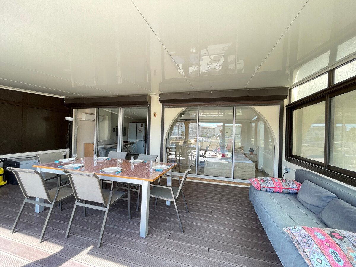 Appartement 2 pièces, véranda 24 m², vue marina à Sète - Photo 7