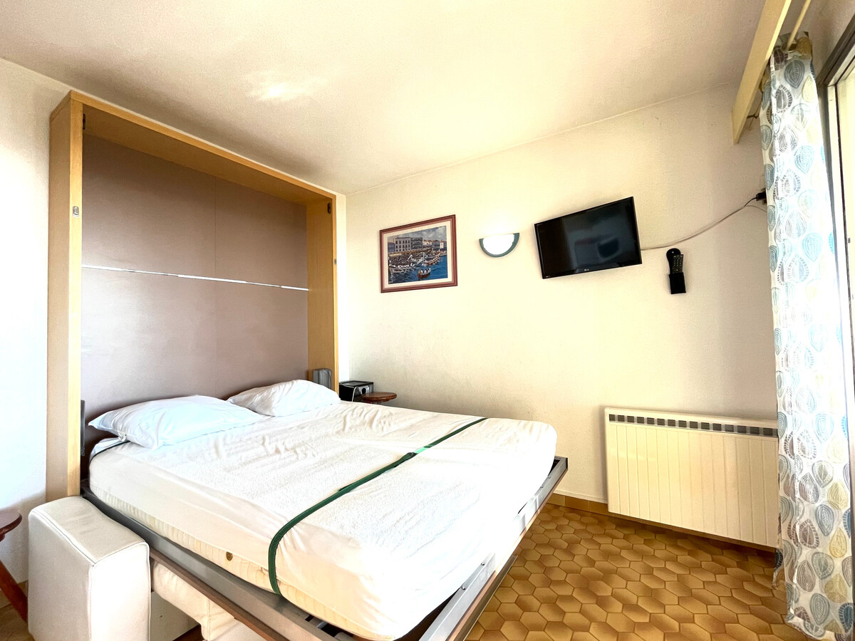 Studio 23m² face à la plage avec loggia à Sète - Photo 4