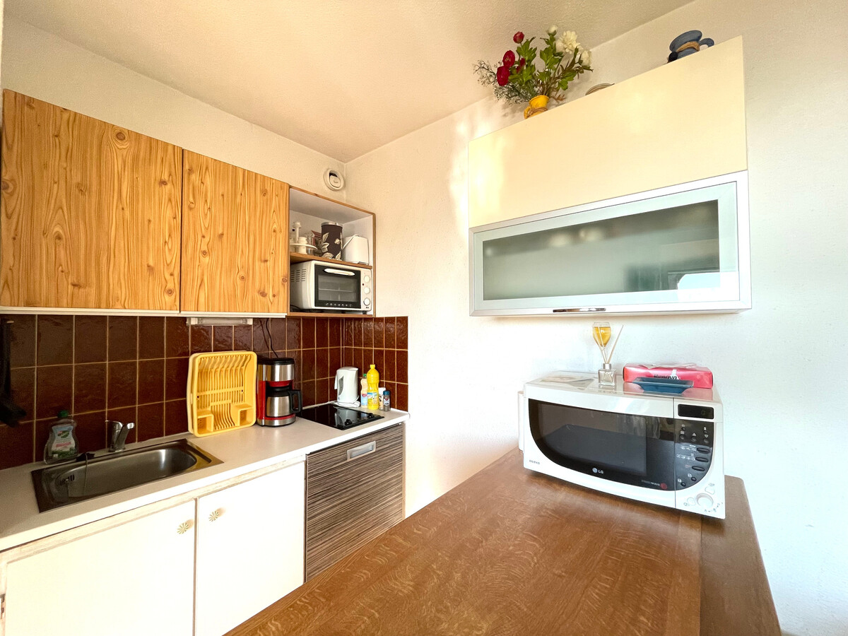 Studio 23m² face à la plage avec loggia à Sète - Photo 5