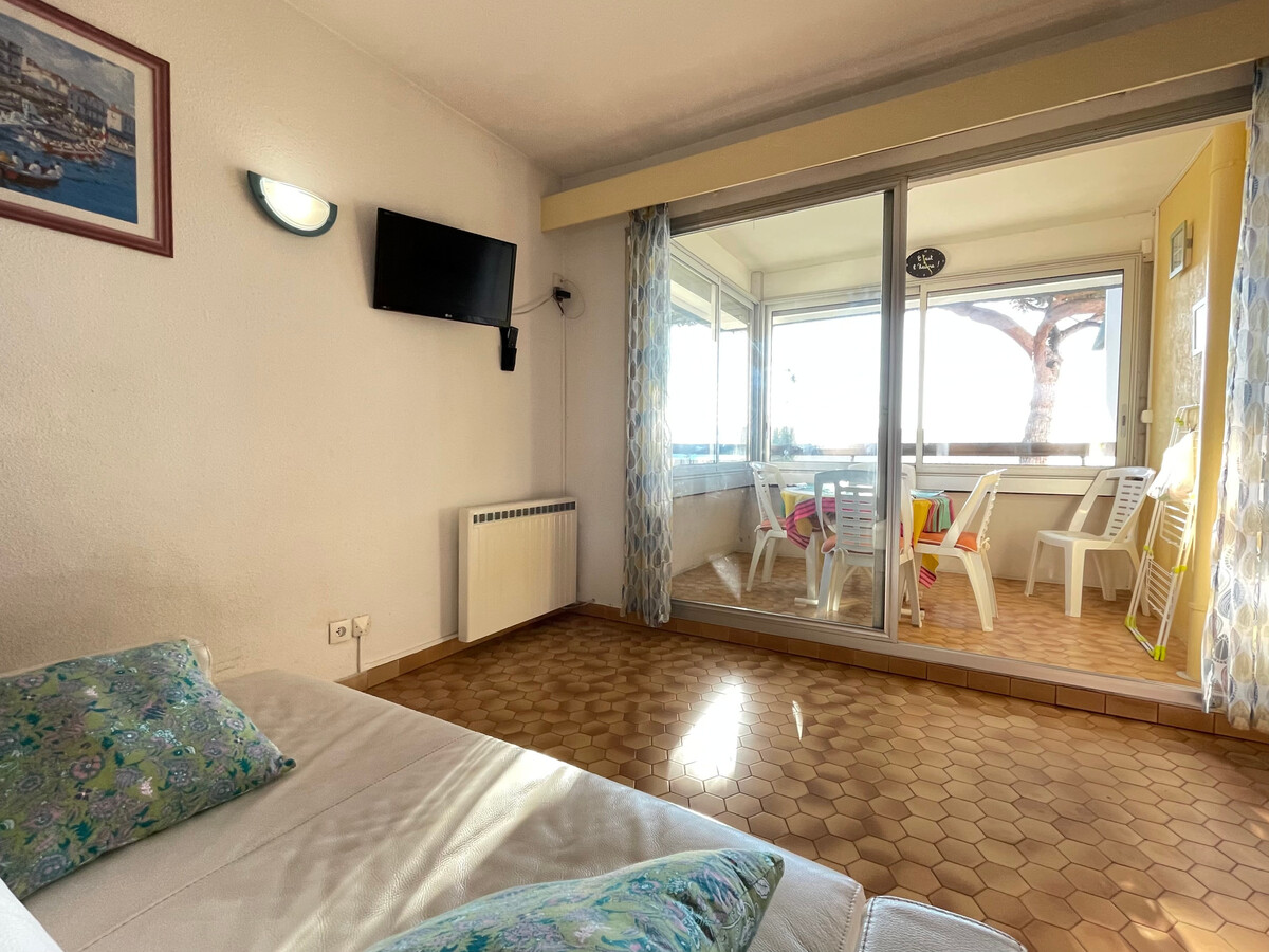 Studio 23m² face à la plage avec loggia à Sète - Photo 9
