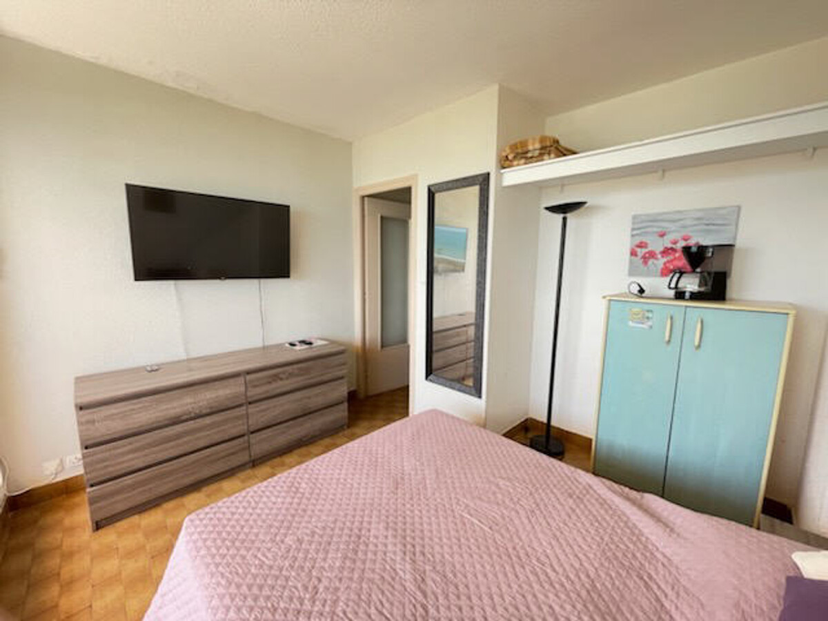 Studio climatisé 2 pers, terrasse vue mer, Cap d'Agde - Photo 4
