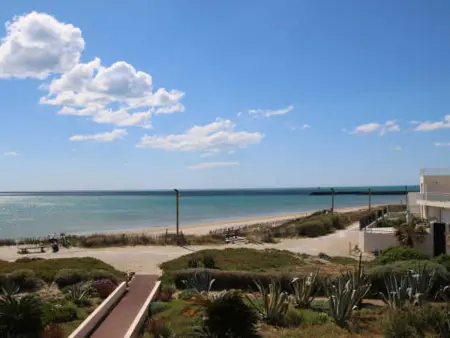 Location appartement à Cap d'Agde naturisme, Studio climatisé 2 pers, Cap dAgde, parking, terrasse vue mer