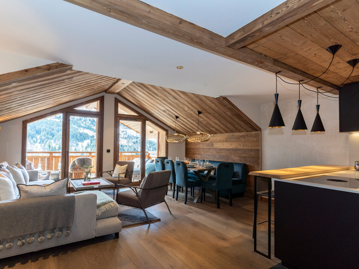 Duplex 4 chambres Méribel, centre station avec conciergerie - Photo 1