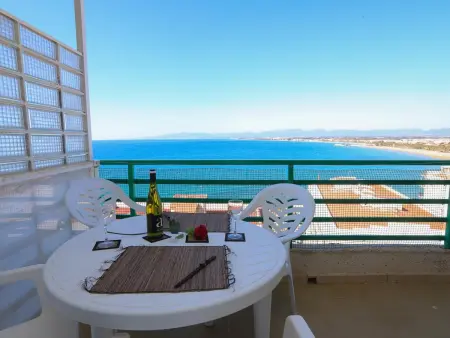 Location appartement à Salou, Appartement à Salou avec piscine et vue sur mer