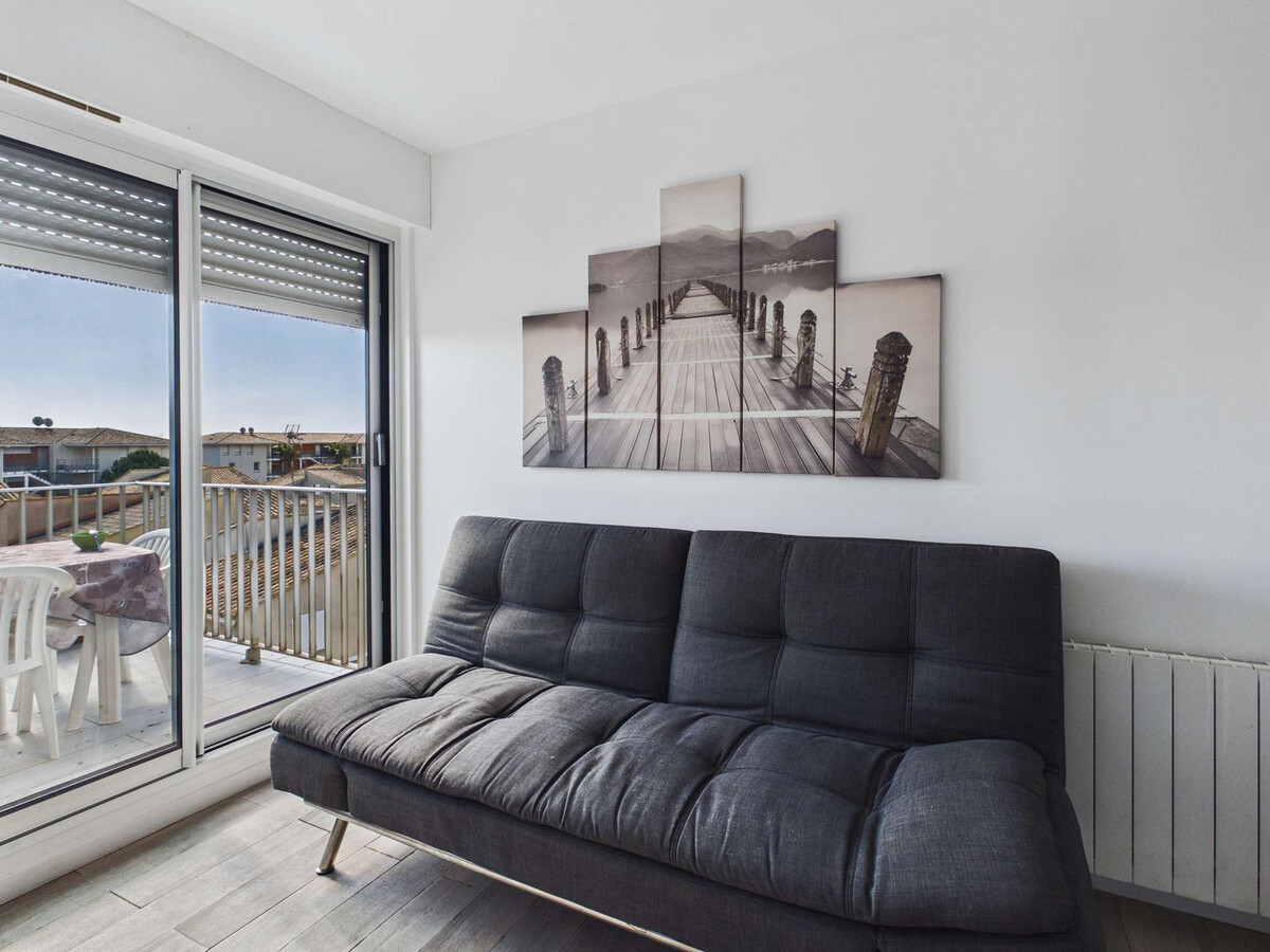 Appartement 2 pièces cabine à Marseillan-Plage, terrasse sud-est - Photo 6
