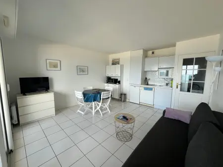 T2 front de mer avec balcon vue, parking, Arcachon : photo 3
