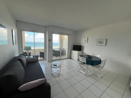 T2 front de mer avec balcon vue, parking, Arcachon : photo 8