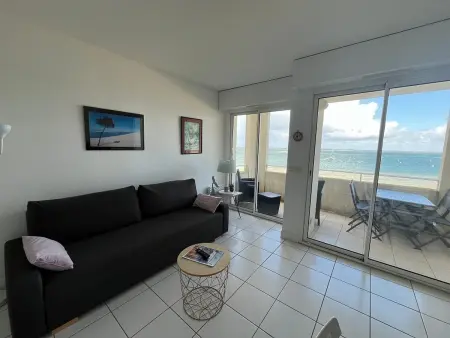T2 front de mer avec balcon vue, parking, Arcachon : photo 14