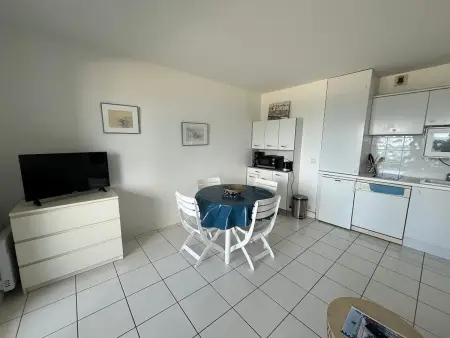 T2 front de mer avec balcon vue, parking, Arcachon : photo 15