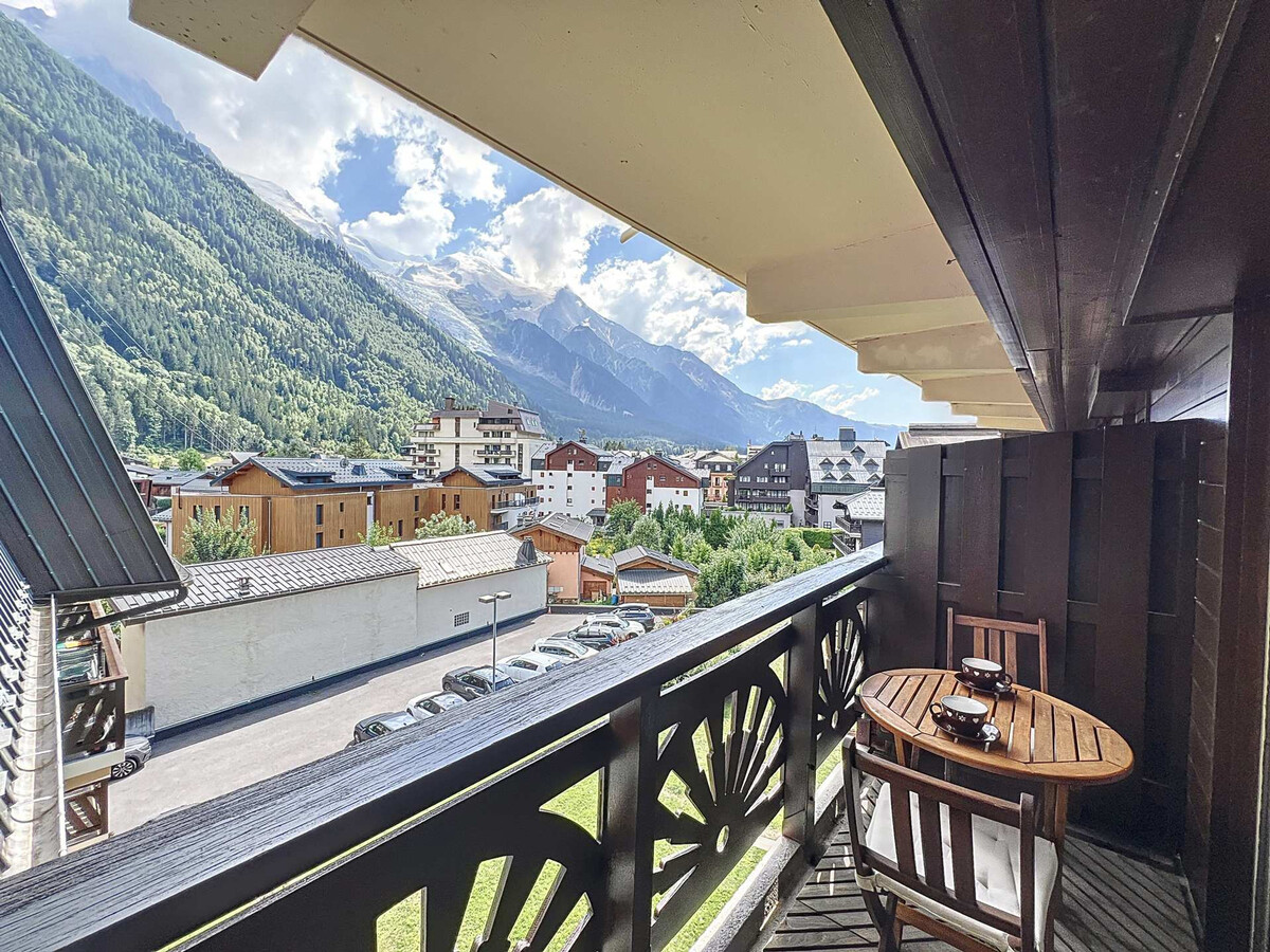 Appart 4 pers, vue Mont-Blanc, centre Chamonix - Photo 3