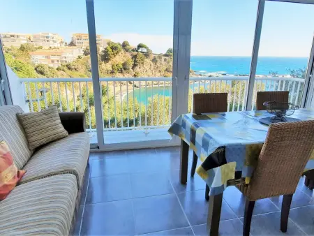 Location appartement à Llançà, Appartement à Llançà avec grande terrasse, animaux acceptés, proche plage