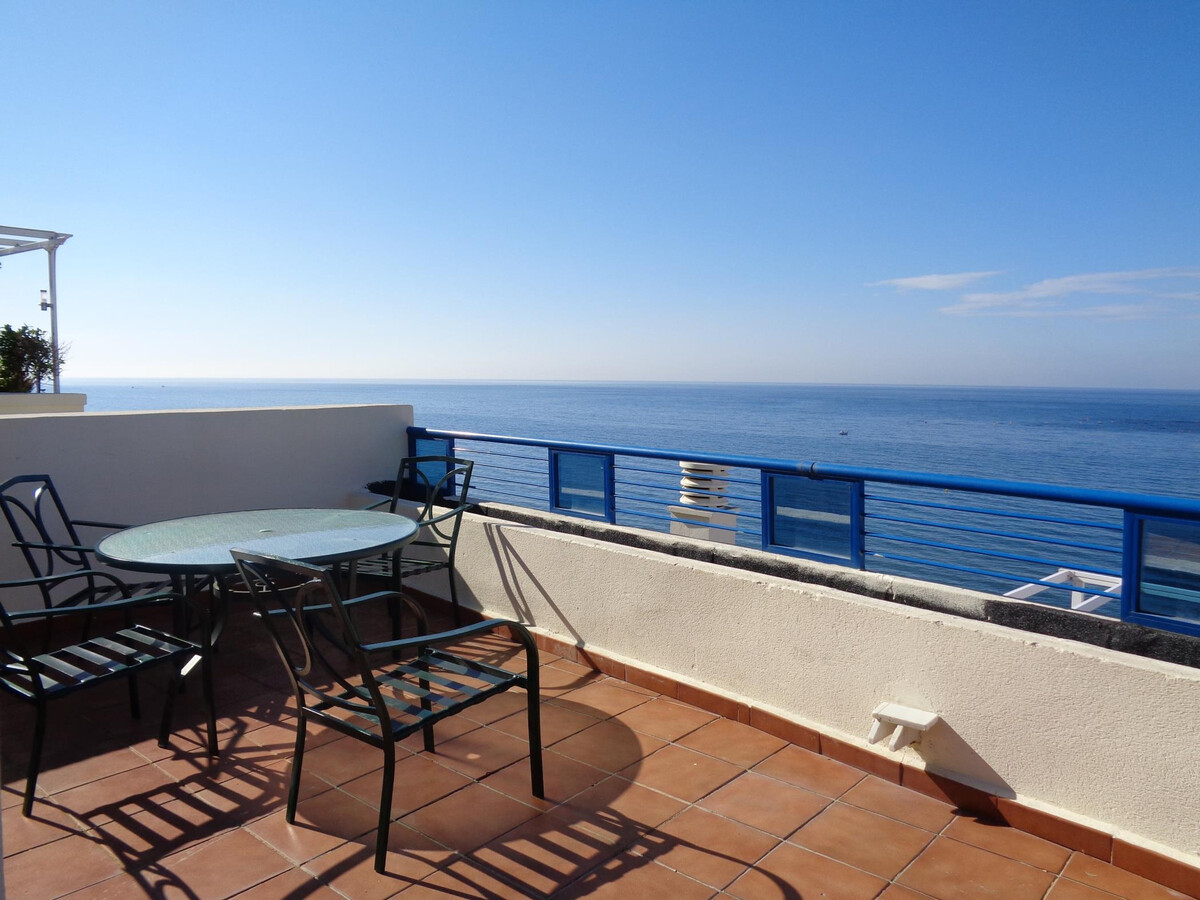 Apt 4 chambres Banana Beach Marbella, terrasse vue mer - Photo 1
