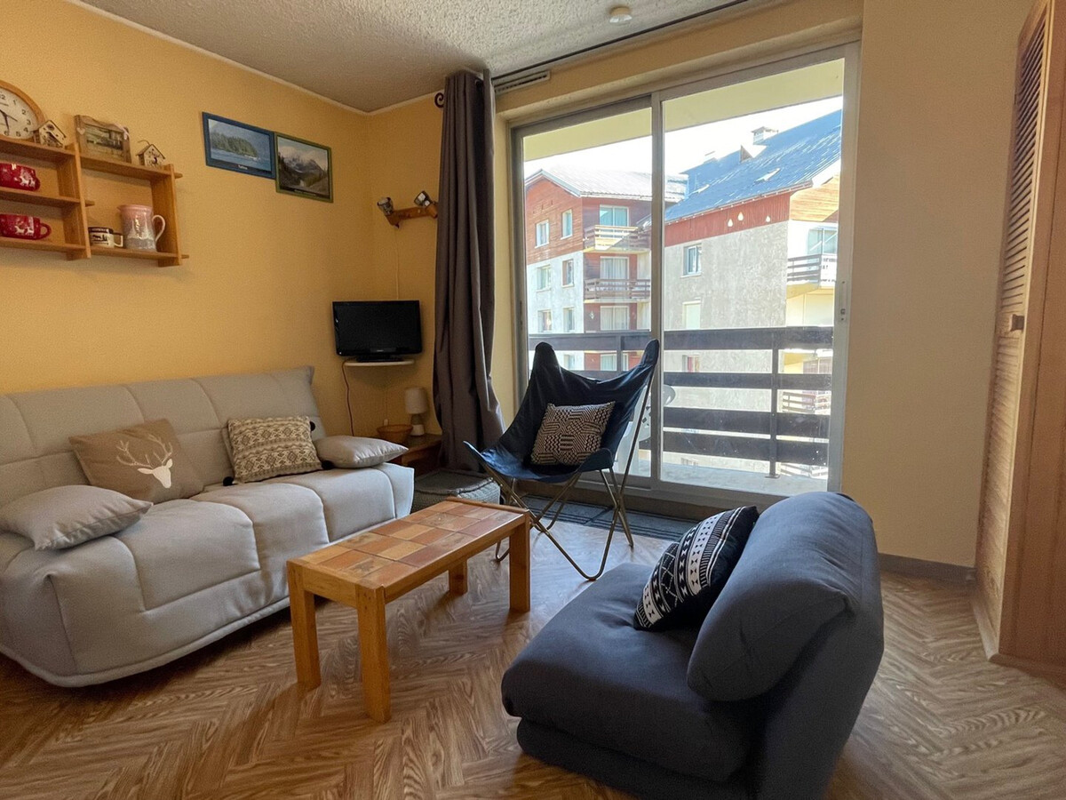 Studio 25 m² au Sauze avec balcon et garage - Photo 3