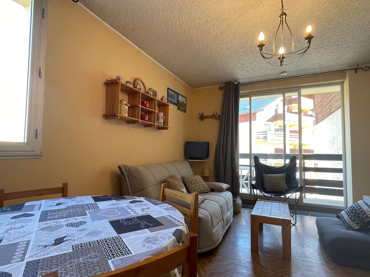 Studio 25 m² au Sauze avec balcon et garage - Photo 13