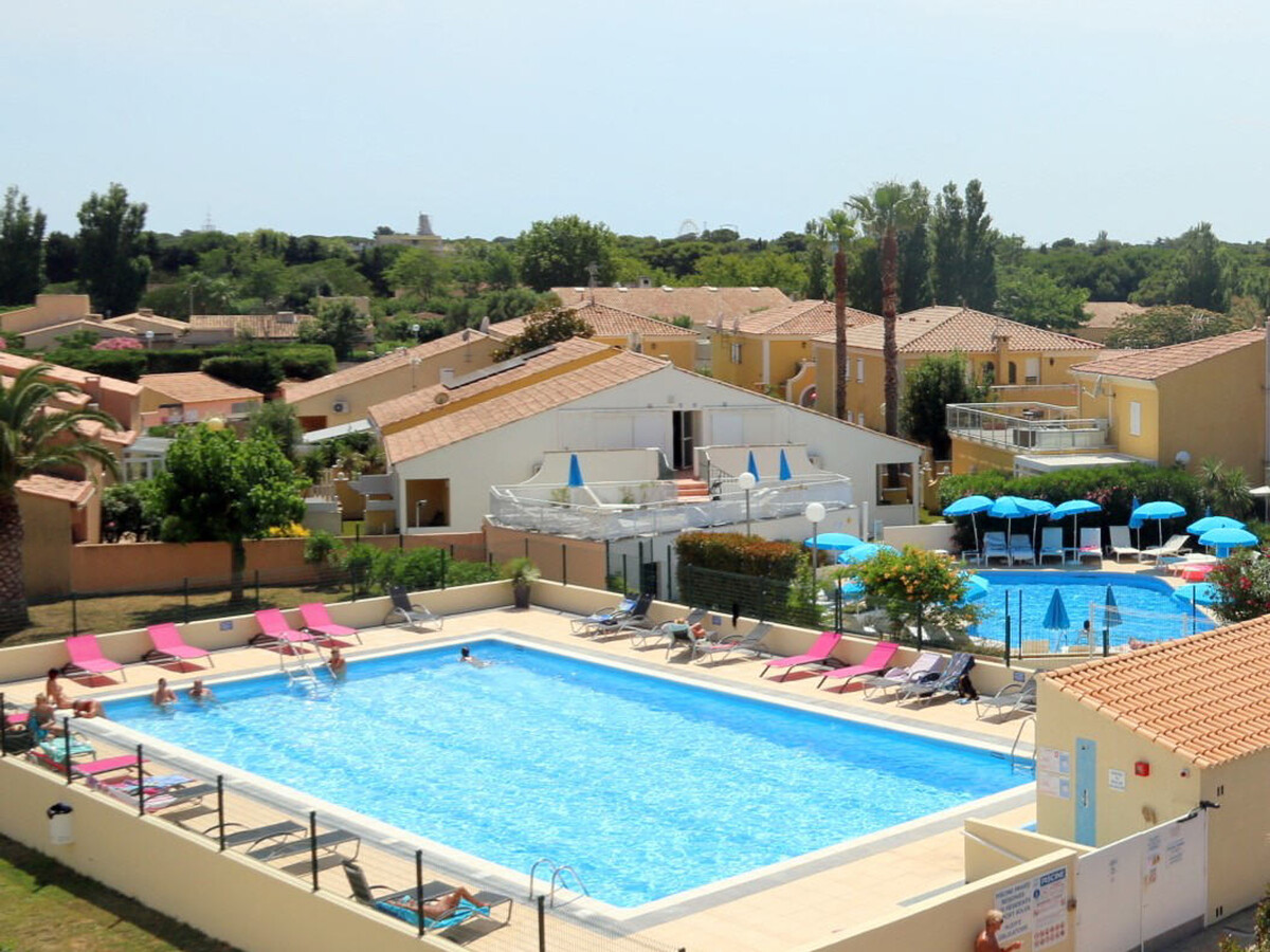 Studio climatisé Port Soleil, terrasse et piscine à Cap d'Agde - Photo 8
