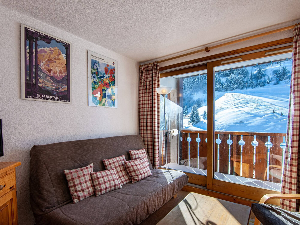 Appartement 2 chambres aux pieds des pistes à Méribel Mottaret - Photo 2