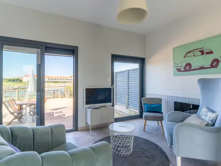 Location appartement à Mimizan, Superbe T3 rénové à 200m de locéan avec terrasse et parking privatif