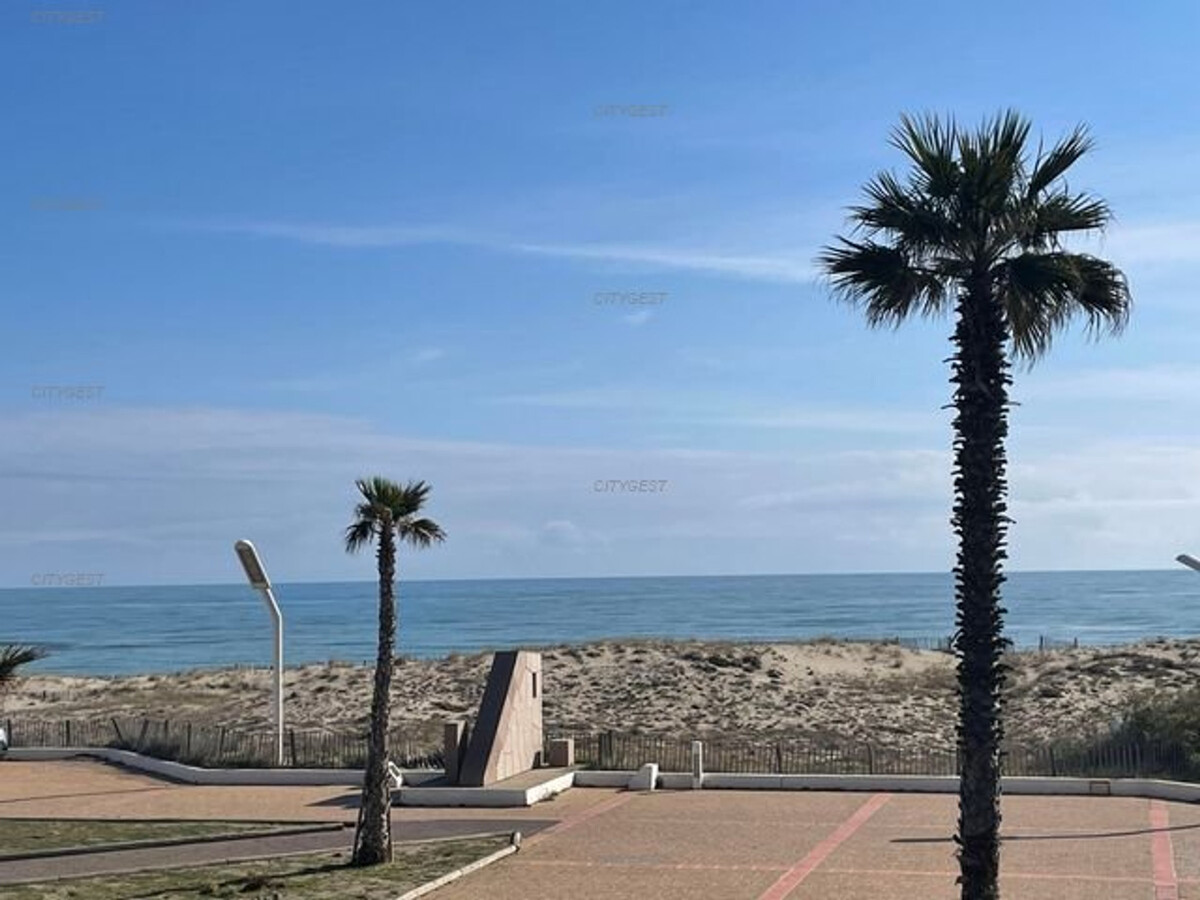 T2 vue mer au Barcarès, parking privé et WiFi - Photo 1