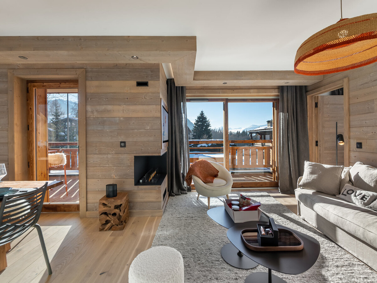 Appartement 3 pièces Megève, sauna et accès pistes - Photo 1