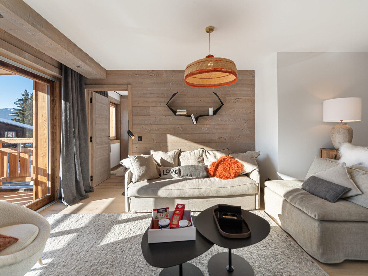 Appartement 3 pièces Megève, sauna et accès pistes - Photo 5