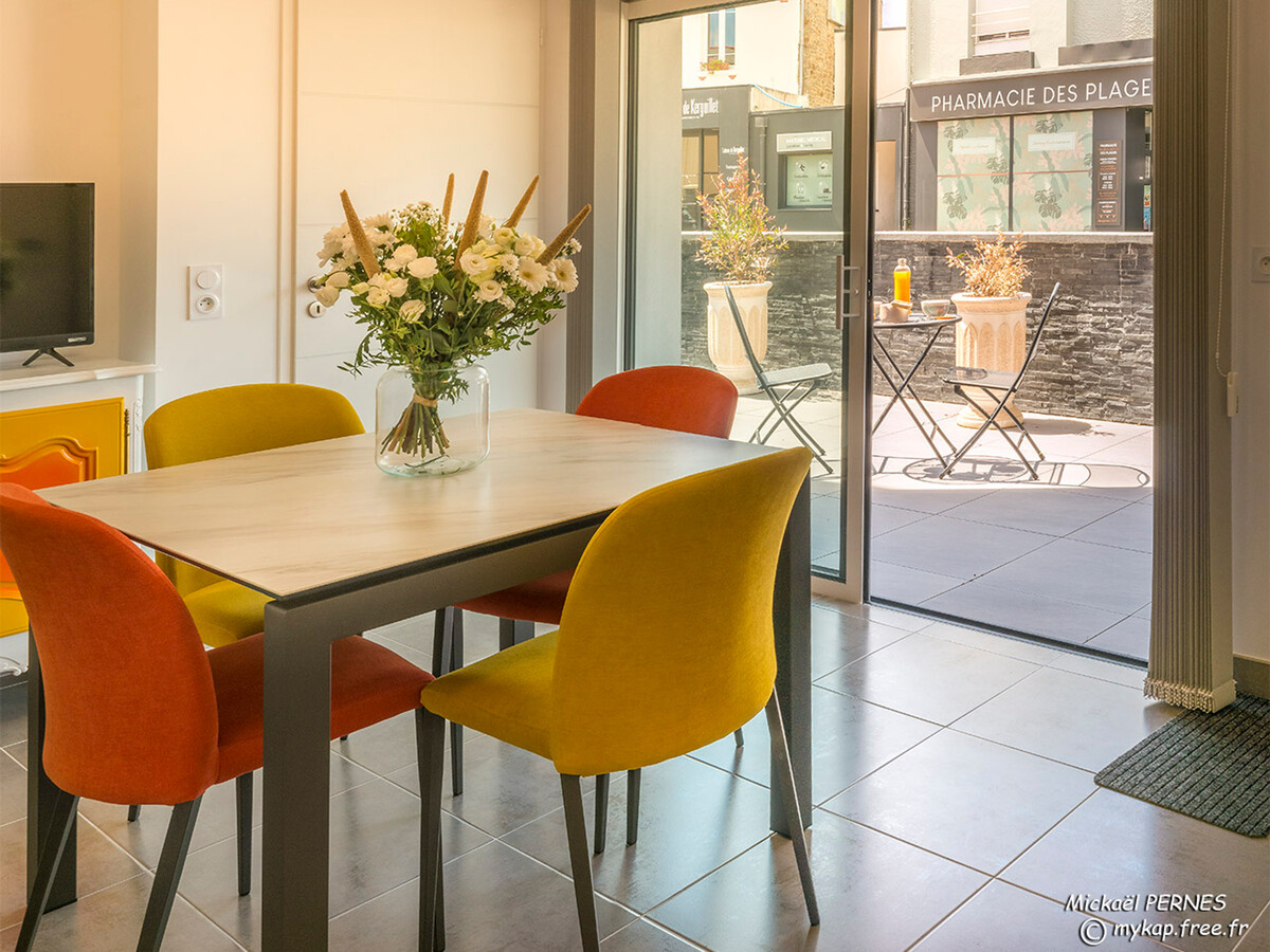 T2 Larmor-Plage : terrasse 24m², 50m de la plage - Photo 1