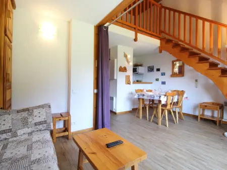 Location appartement à Termignon, Duplex pour 8 pers avec balcon et wifi au pied des pistes