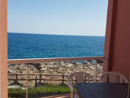 Location appartement à Sète, Studio cabine climatisé avec parking en bord de mer