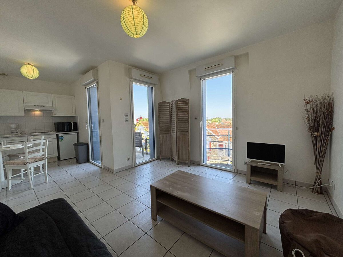 Studio avec balcon à Châtelaillon-Plage, vue Fort Boyard - Photo 5