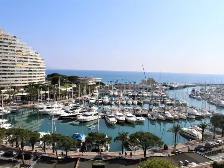 Studio climatisé terrasse vue mer à Villeneuve-Loubet : photo 10