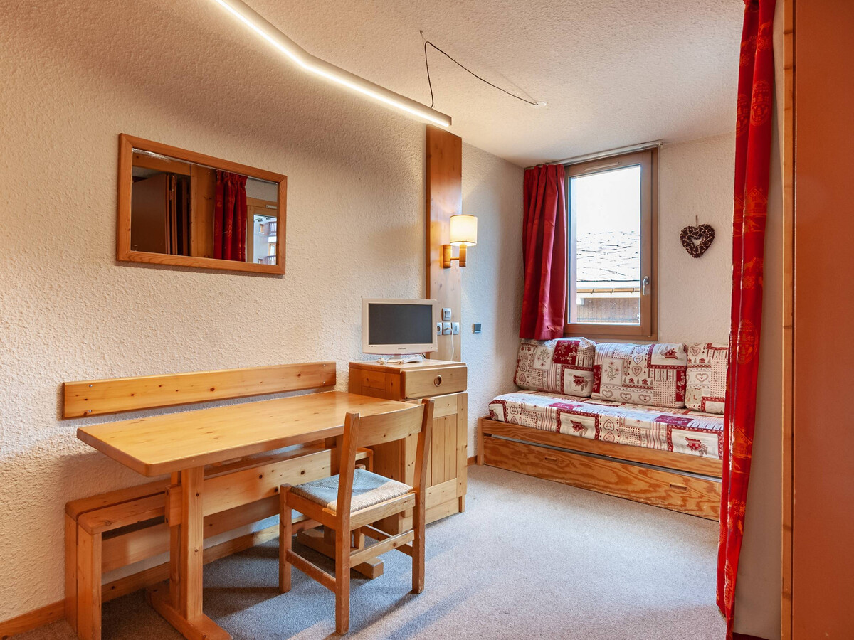 Studio ski-in/ski-out Méribel, balcon, jusqu'à 4 personnes - Photo 4