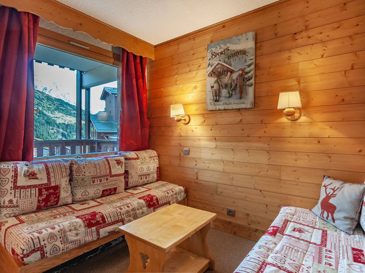 Studio ski-in/ski-out Méribel, balcon, jusqu'à 4 personnes - Photo 5