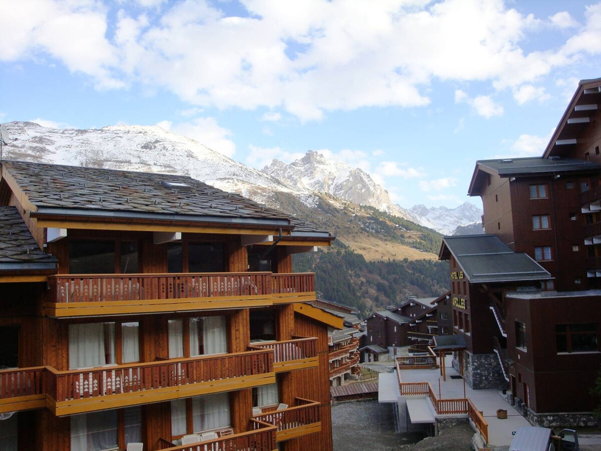 Studio ski-in/ski-out Méribel, balcon, jusqu'à 4 personnes - Photo 11