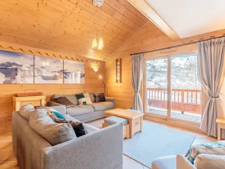Location appartement à Saint Martin de Belleville, Chalet 3 chambres avec spa et piscine, pied des pistes