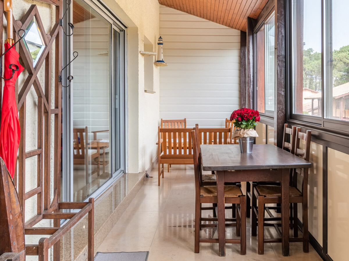 Duplex 6 pers centre Biscarrosse, terrasse couverte - Photo 5