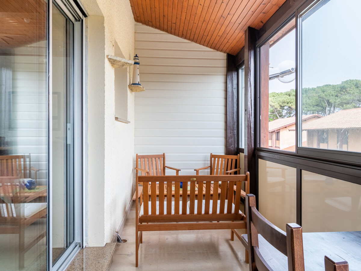 Duplex 6 pers centre Biscarrosse, terrasse couverte - Photo 6