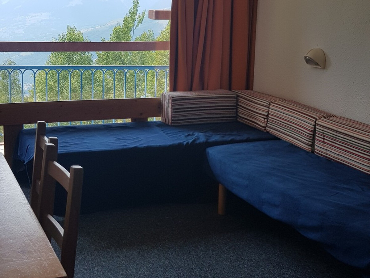 Studio 5 pers balcon Sud-Ouest, vue montagnes, Arc 1800 - Photo 11