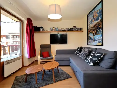 Location appartement à Les Houches, Appartement cosy 2 pièces pour 4 pers, centre Les Houches