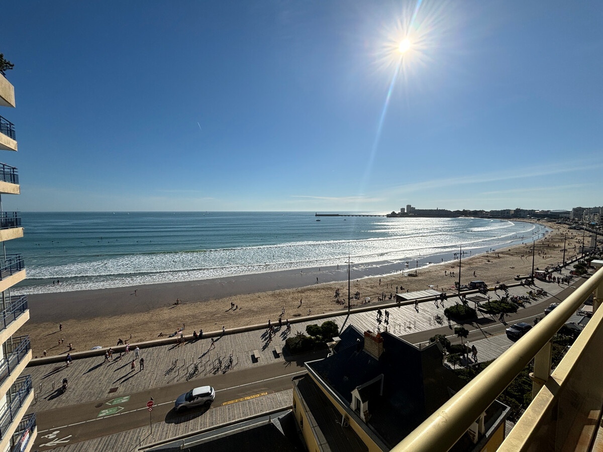 T2 face à la plage avec balcon vue mer – Les Sables-d'Olonne - Photo 2