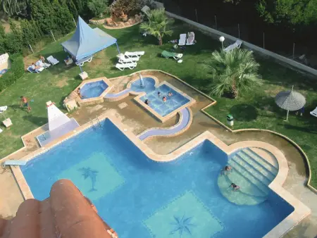 Location appartement à Alcossebre, Appartement familial avec piscine, WiFi et parking proche plage