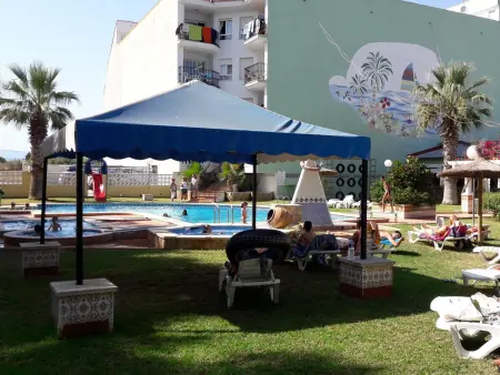 Location appartement à Alcossebre, Appartement avec piscine, jardin et Wi-Fi à Alcossebre
