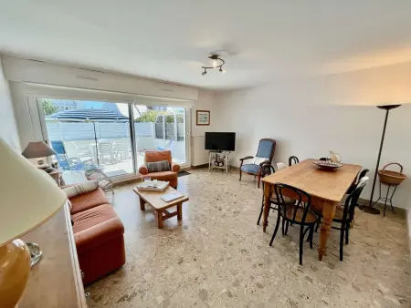 Location appartement à Quiberon, Quiberon - Appartement T3 de 65m² en rez-de-chaussée avec terrasse, proche plage et stationnement