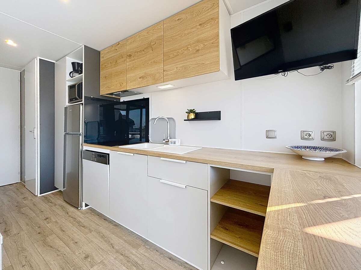 Mobil-home 2 chambres à 200m de la plage, Jullouville - Photo 4
