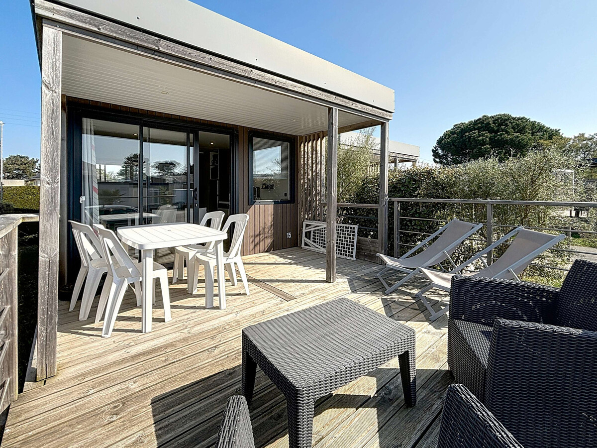 Mobil-home 2 chambres à 200m de la plage, Jullouville - Photo 12