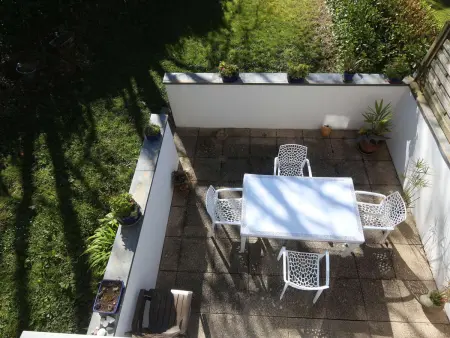 Triplex 3 étoiles à Bénodet : terrasse, jardin et plage à 200m : photo 2