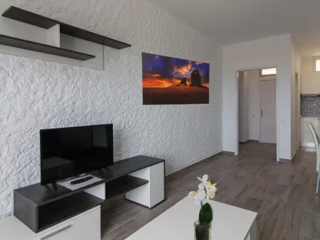 Appartement Morro Jable, terrasse vue mer à 30 secondes de la plage : photo 8