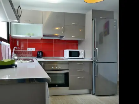 Bel appartement à 150m de la plage, 2 chambres, WiFi, terrasse - Playa Honda, Cartagena - Photo 18