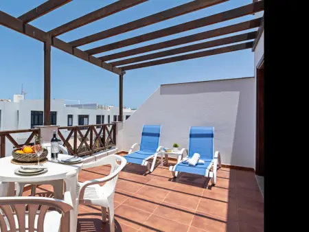 Location appartement à Playa Blanca, Appartement 2 Chambres avec Terrasse, en Plein Centre de Playa Blanca